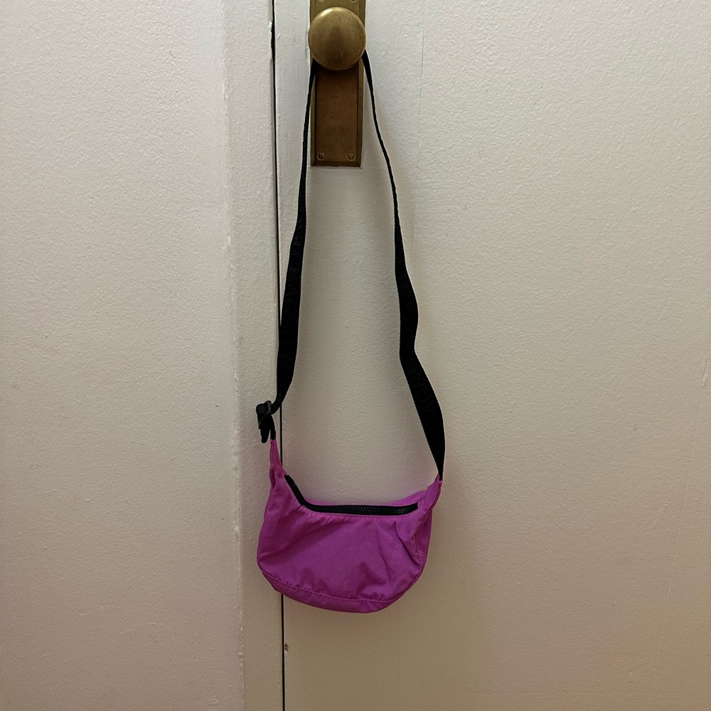 Baggu UO Exclusive Mini Crescent Bag in Extra Pink